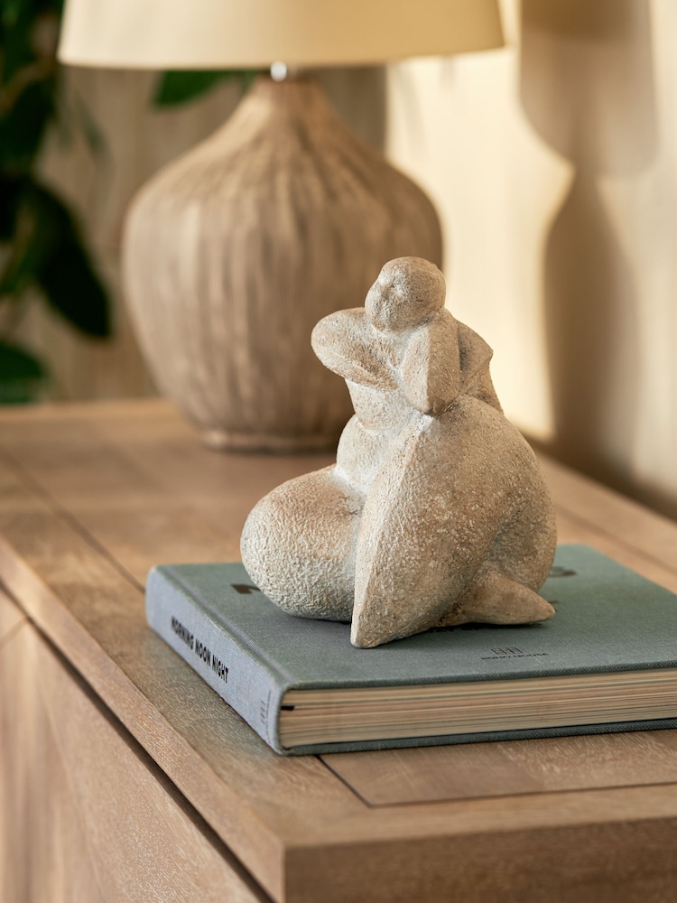 Natural Ceramic Bodyform Sculpture - Image 1 of 5