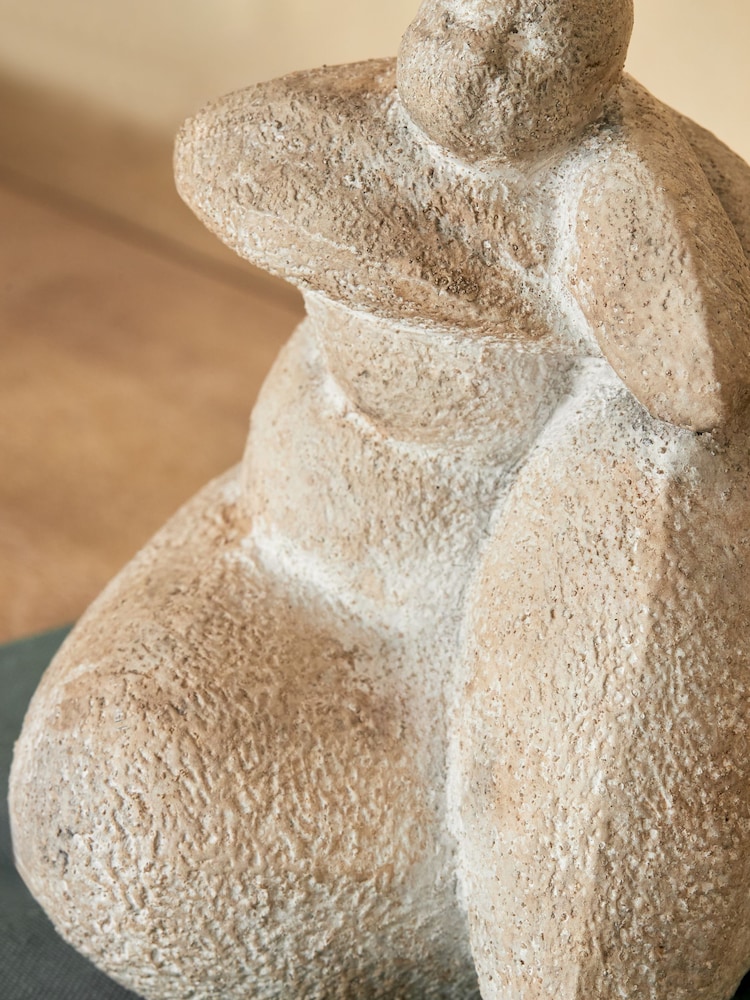Natural Ceramic Bodyform Sculpture - Image 2 of 5