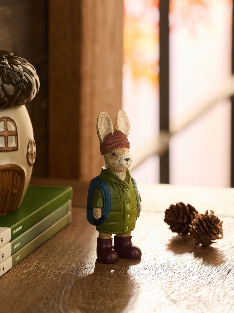 Green Autumn Walks Rosie Rabbit Ornament - Image 1 of 5 Green Autumn Walks Rosie Rabbit Ornament - Image 1 of 5