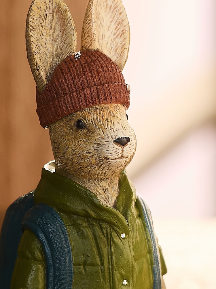 Green Autumn Walks Rosie Rabbit Ornament - Image 2 of 5 Green Autumn Walks Rosie Rabbit Ornament - Image 2 of 5
