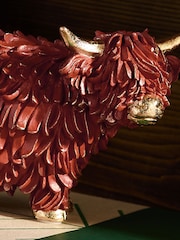 Orange Hamish the Highland Cow Ornament - Image 2 of 5
