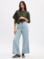Gap Jeans mit weitem Bein und hoher Taille - Bild 1 von 5