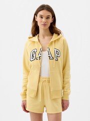 Gap Yellow Logo Zip Up Hoodie - Image 1 of 2