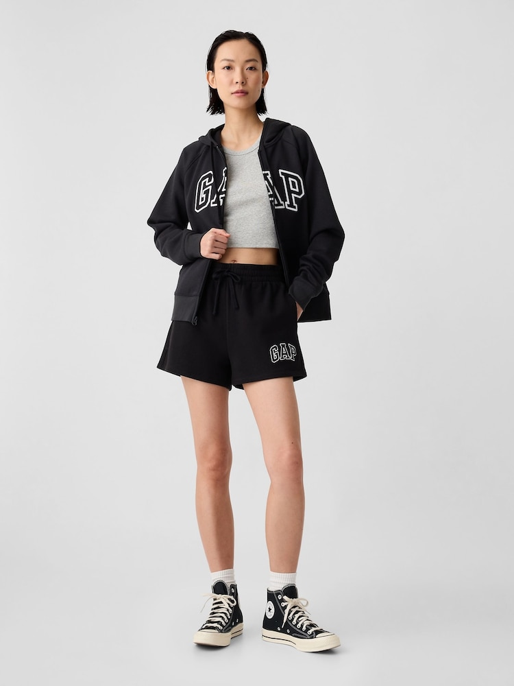 Negro - Pantalones cortos con logo sin cierres de Gap - Imagen 1 de 4