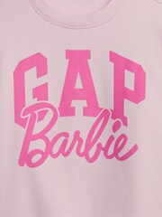 Gap Pink Barbie Logo Sweatshirt - Image 4 of 4