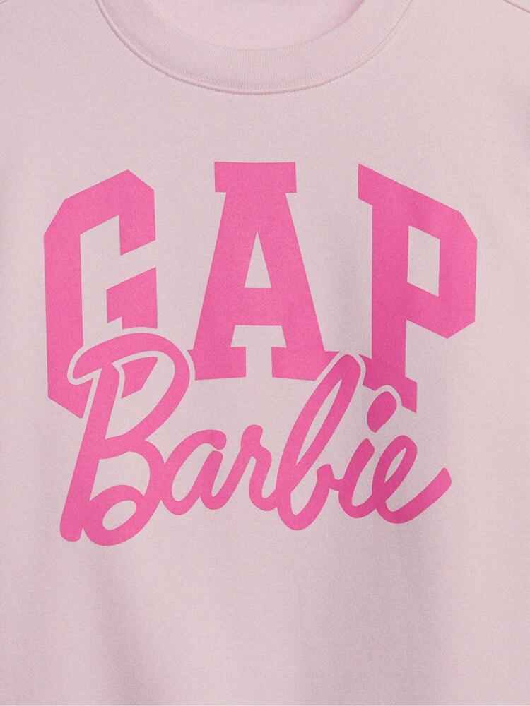 Gap Pink Barbie Logo Sweatshirt - Image 4 of 4