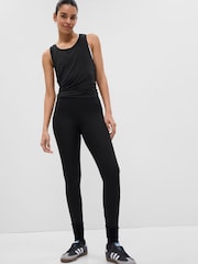 Gap Black Sleevless Muscle Vest - Image 1 of 5