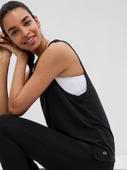 Gap Black Sleevless Muscle Vest - Image 3 of 5