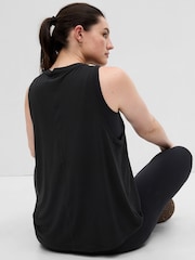 Gap Black Sleevless Muscle Vest - Image 4 of 5