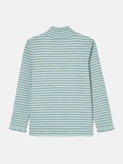 Топ в рубчик с высоким воротником Joules Faye - Изображение 2 из 4