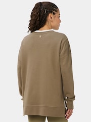 Sweaty Betty Brown After Class Longline Sweatshirt - Image 2 of 6