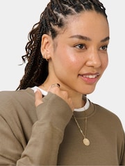 Sweaty Betty Brown After Class Longline Sweatshirt - Image 4 of 6