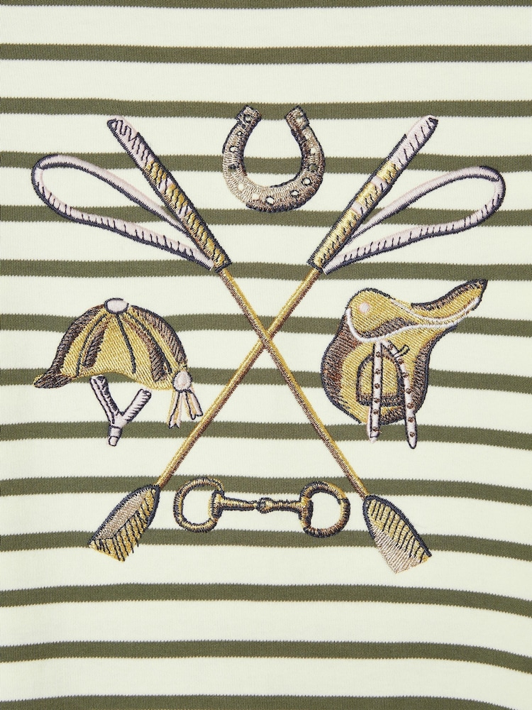 Joules Girls' Harbour Long Sleeve Jersey Top - Imagen 5 de 5 Joules Girls' Harbour Long Sleeve Jersey Top - Imagen 5 de 5