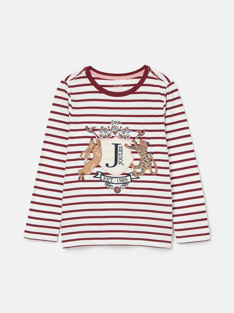 Camiseta para niña con obra de arte Ava de Joules - Imagen 1 de 6 Camiseta para niña con obra de arte Ava de Joules - Imagen 1 de 6