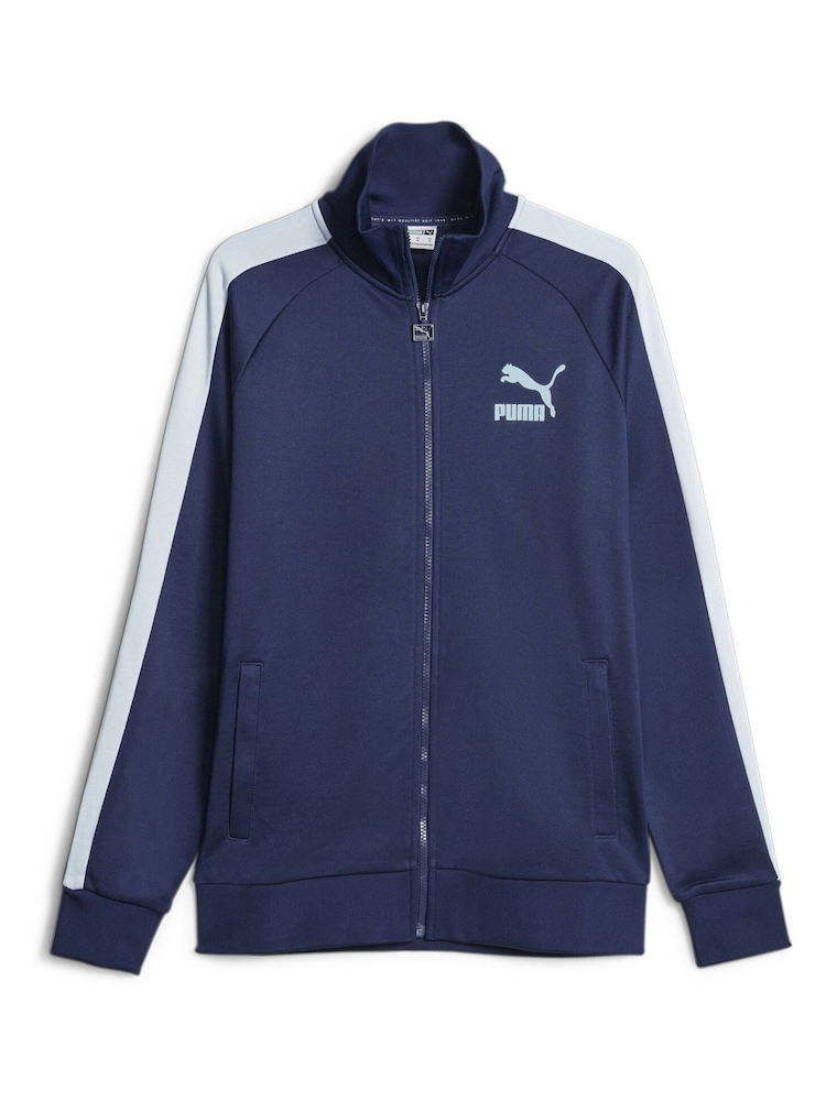 Puma Blue T7 ICONIC Track Jacket - Image 6 of 6