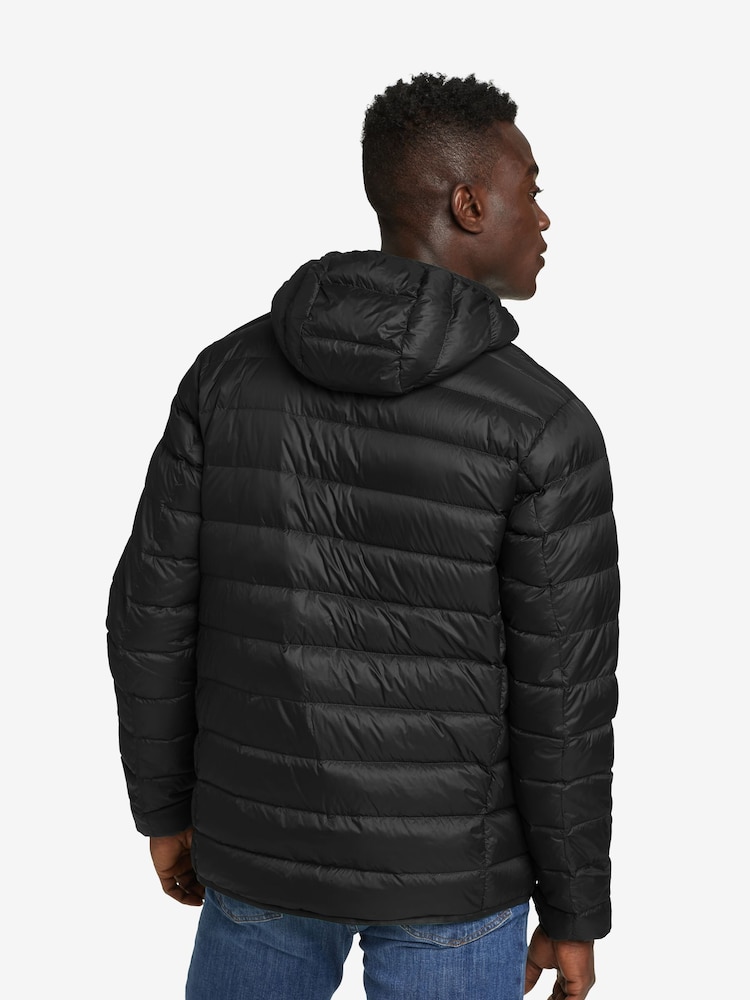 Eddie Bauer Black Cirruslite Down Hooded Jacket - Image 2 of 3