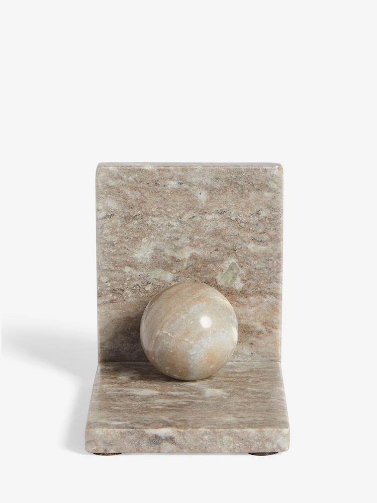 Natural N. Premium Marble Statement Bookend - Image 3 of 5