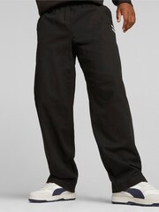 Puma Black Better Classics Mens Woven Sweat Joggers - Image 1 of 9
