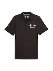 Puma Black Mens BMW M Motorsport Polo Shirt - Image 6 of 7