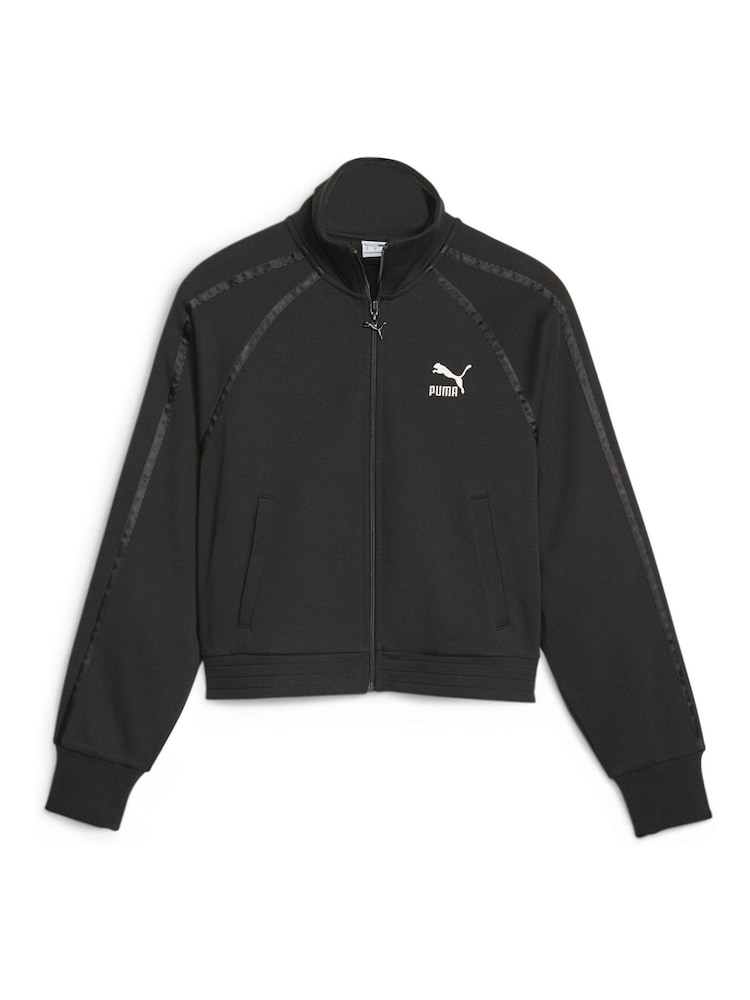 Puma Black T7 Womens Track Jacket - Image 1 of 2