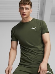 Puma Green Mens T-Shirt - Image 1 of 7