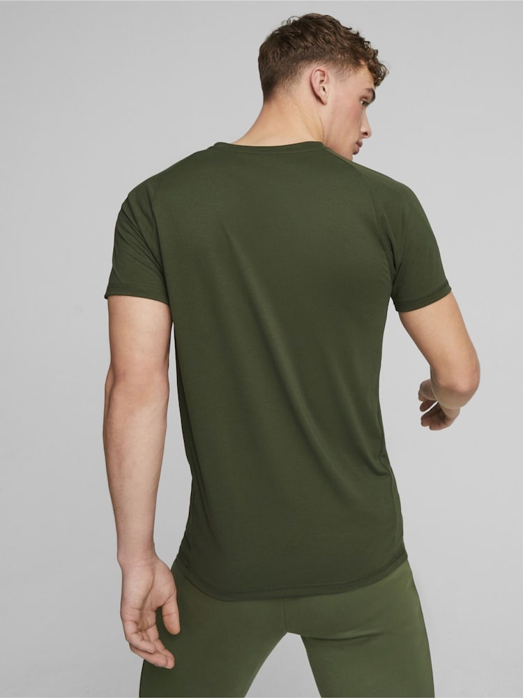 Puma Green Mens T-Shirt - Image 2 of 7