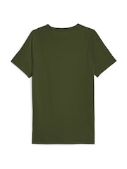 Puma Green Mens T-Shirt - Image 7 of 7