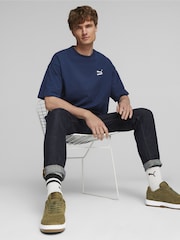 Puma Navy Blue Mens T-Shirt - Image 3 of 5