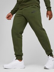 Puma Green Essentials Logo Men Sweat Joggers - Image 1 of 7