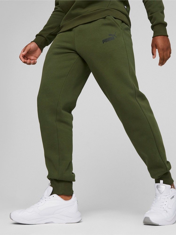 Puma Green Essentials Logo Men Sweat Joggers - Image 1 of 7