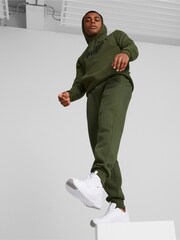 Puma Green Essentials Logo Men Sweat Joggers - Image 3 of 7