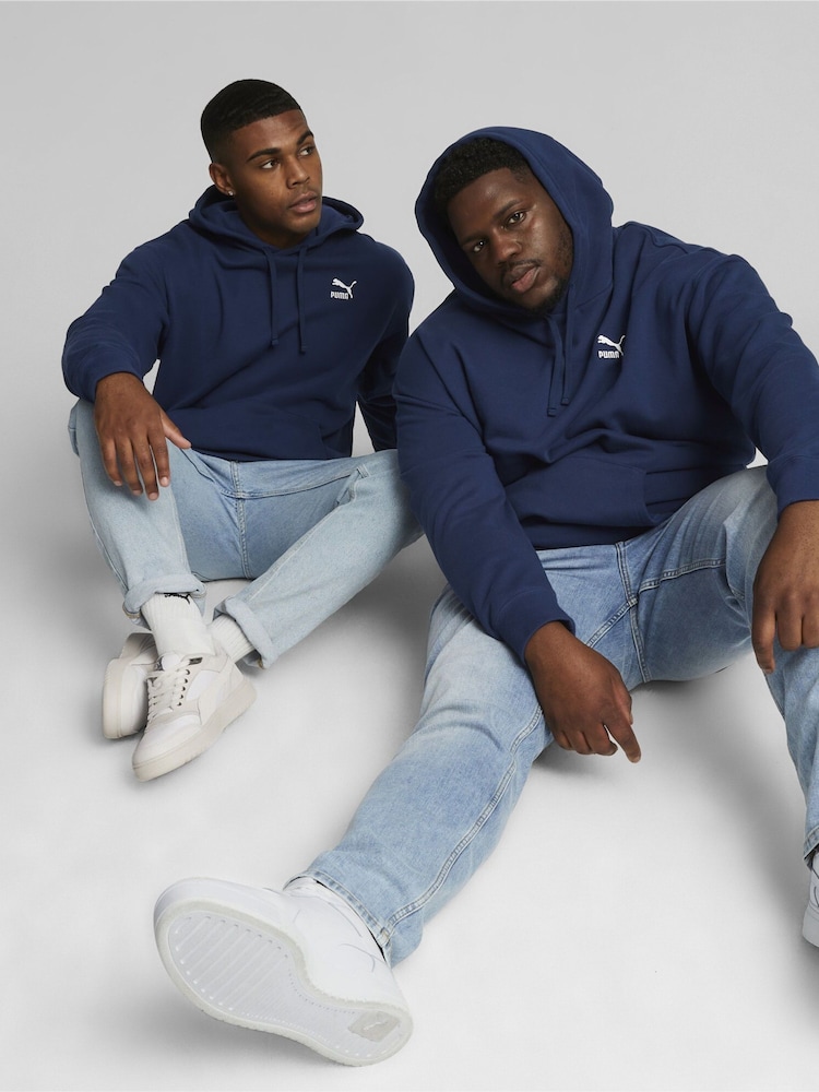 Puma Blue Mens Better Classics Hoodie - Image 7 of 9