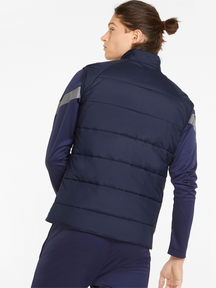 Puma Blue teamLIGA Mens Football Vest Jacket - Image 2 of 5