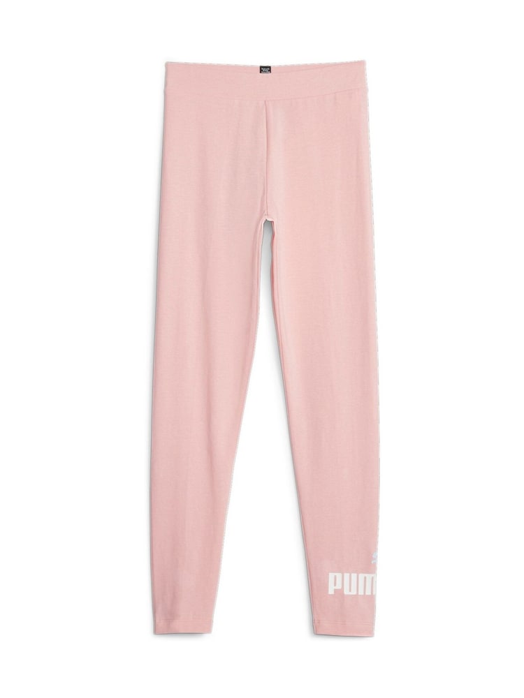 Puma Pink Essentials Logo Leggings - Image 1 of 2