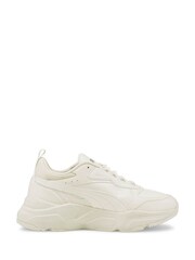 Puma White Womens Cassia SL Trainers - Image 1 of 6