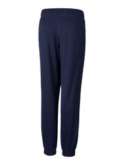 Puma Blue Active Tricot Youth Sweat 100% Cotton Joggers - Image 2 of 2