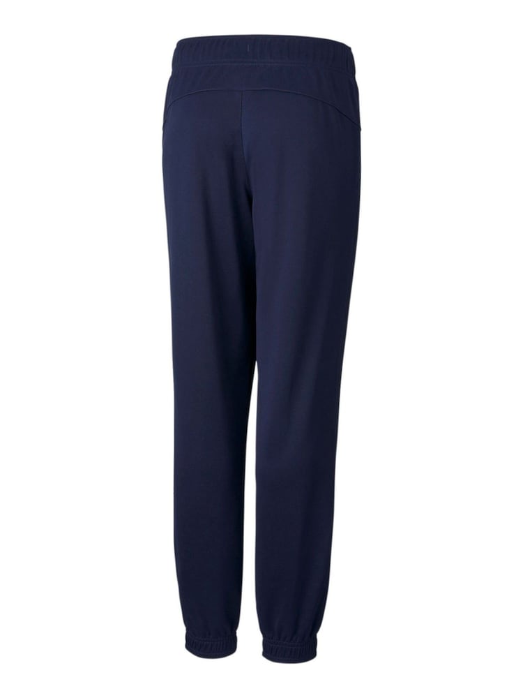 Puma Blue Active Tricot Youth Sweat 100% Cotton Joggers - Image 2 of 2