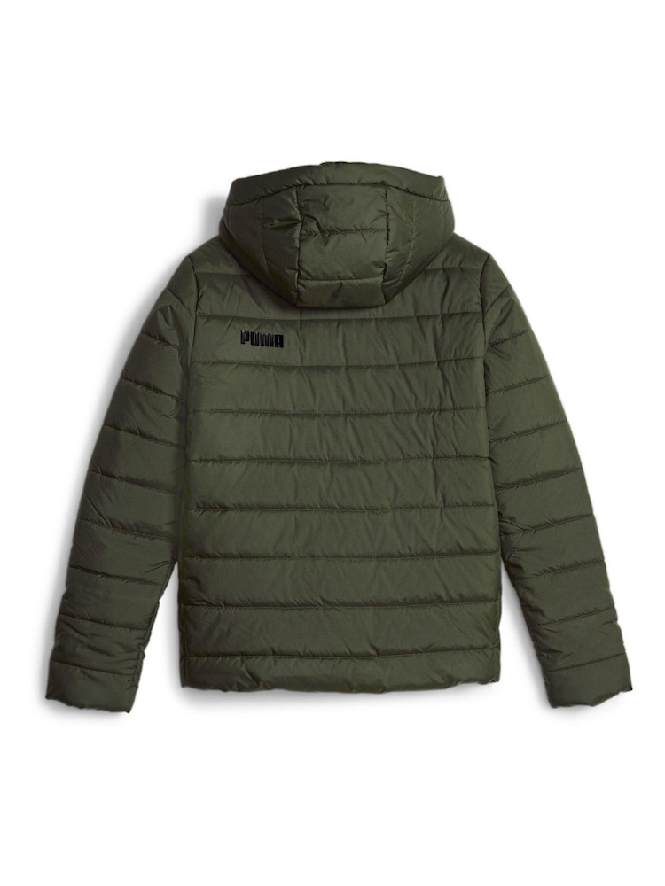 Puma Green Essentials Padded Jacket - Image 5 of 5