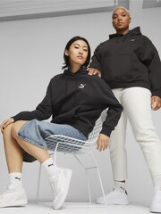 Negro - Sudadera con capucha extragrande de mujer de Puma - Imagen 4 de 7