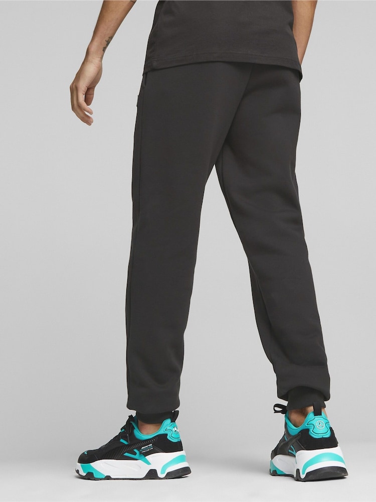 Puma Black Mens Mercedes-AMG PETRONAS Motorsport Sweat Joggers - Image 2 of 6