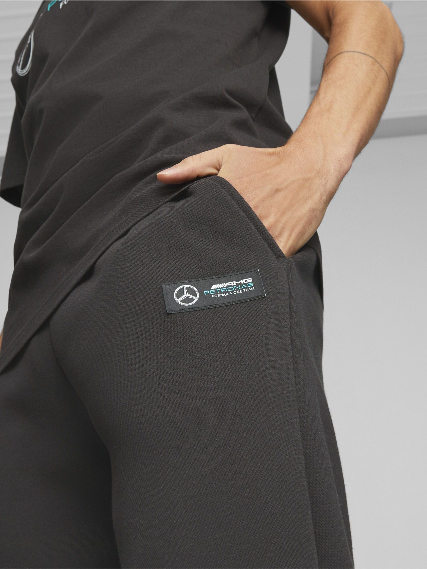 Buy Puma Black Mens Mercedes-AMG PETRONAS Motorsport Sweat Joggers