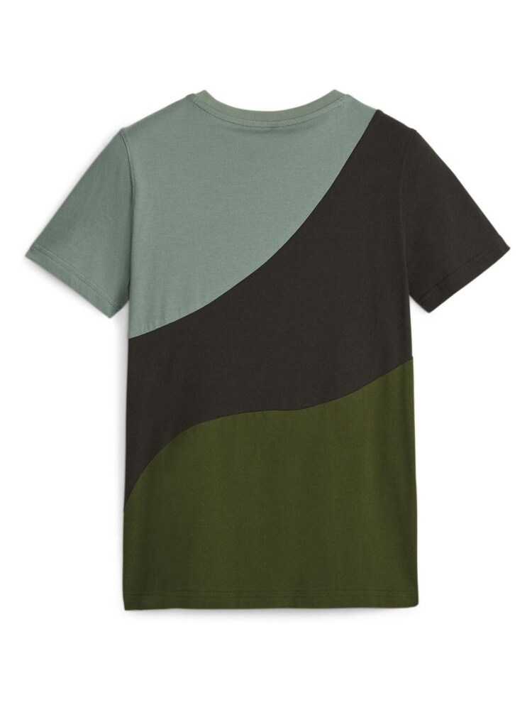 Puma Green Power Cat 100% Cotton T-Shirt - Image 5 of 5