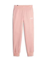 Puma Pink Essentials Womens Sweat Joggers - Image 6 of 7