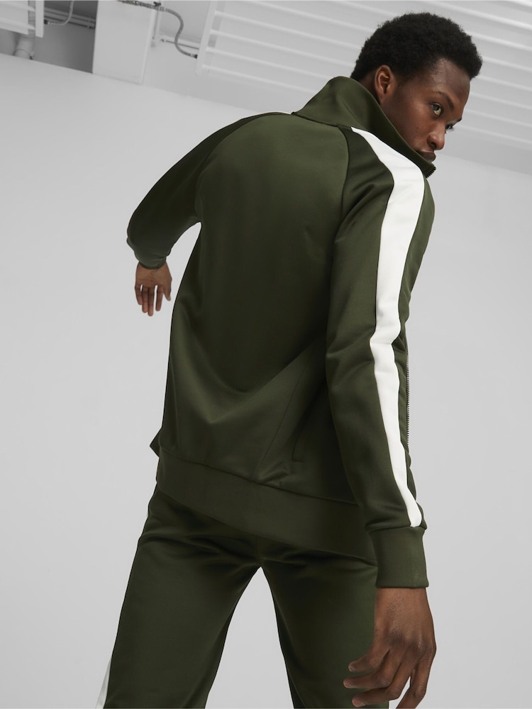 Puma Green T7 ICONIC Track Jacket - Image 2 of 7