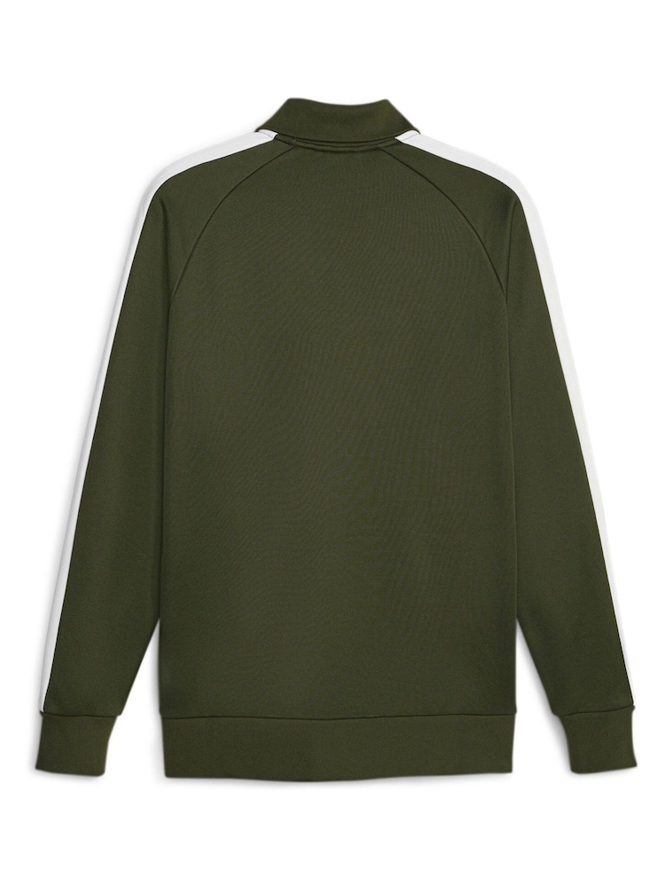 Puma Green T7 ICONIC Track Jacket - Image 7 of 7