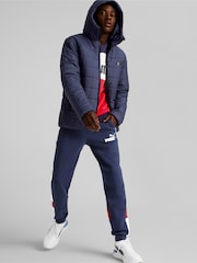 Puma Blue Essential Coat Jacket - Image 1 of 7