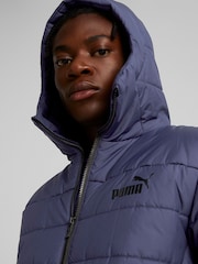 Puma Blue Essential Coat Jacket - Image 3 of 7