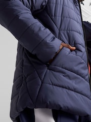 Puma Blue Essential Coat Jacket - Image 5 of 7