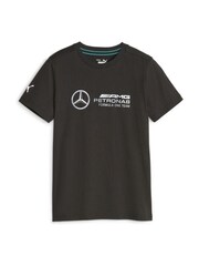 Puma Black Mercedes-AMG Petronas Motorsport Youth Logo T-Shirt - Image 1 of 2