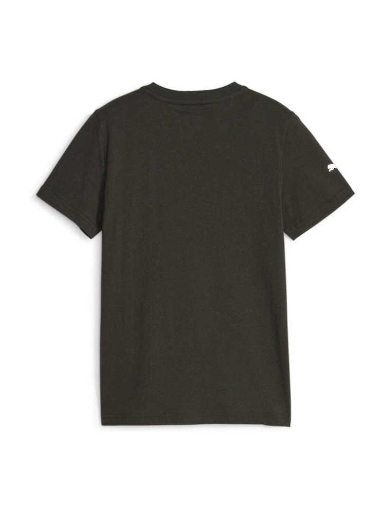 Puma Black Mercedes-AMG Petronas Motorsport Youth Logo T-Shirt - Image 2 of 2